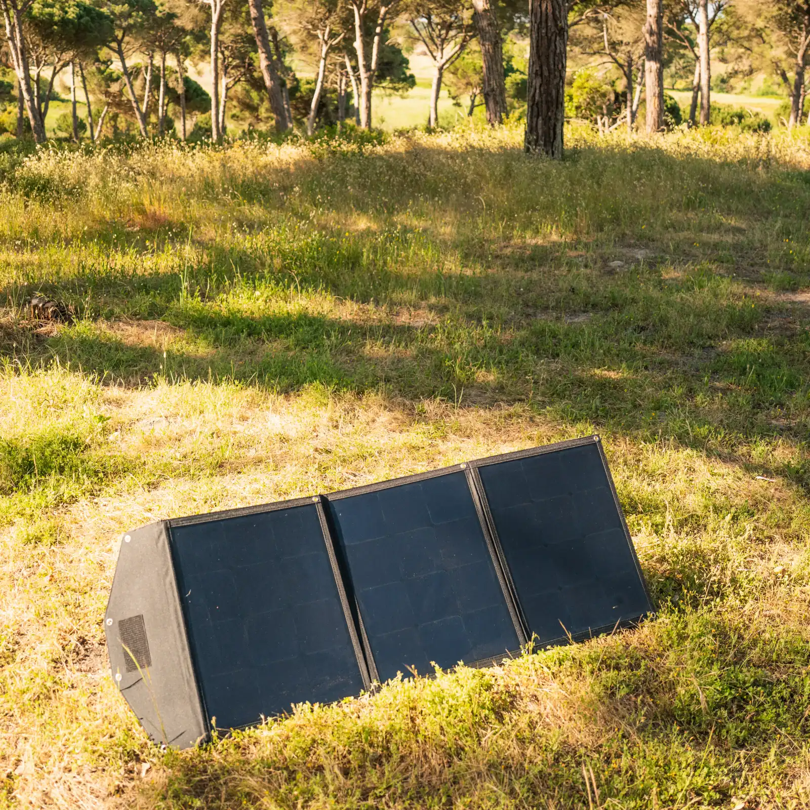 Mobiles Solarpanel 120W, faltbar für Blei-Akkus