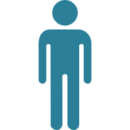 Icon Ein-Personen-Betrieb
