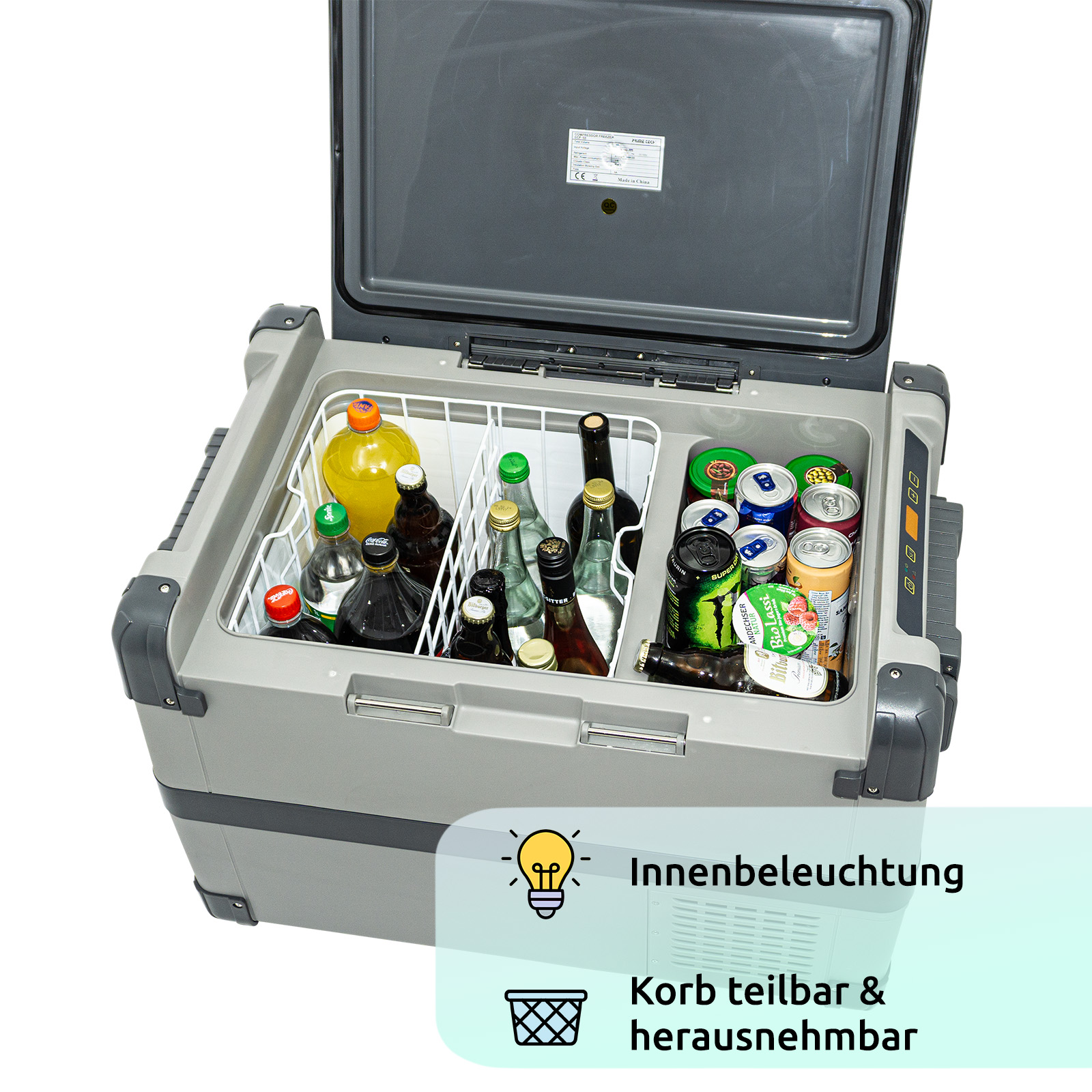 Kompressor-Kühlbox Pro-Line bis -22° C, 12/24 V