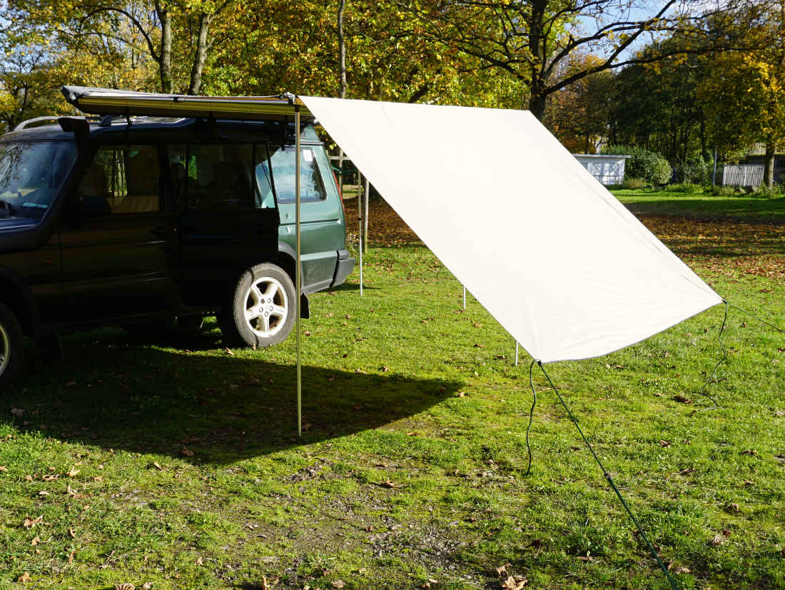 Tarp – Erweiterung zur Fahrzeug-Markise 250 cm, beige