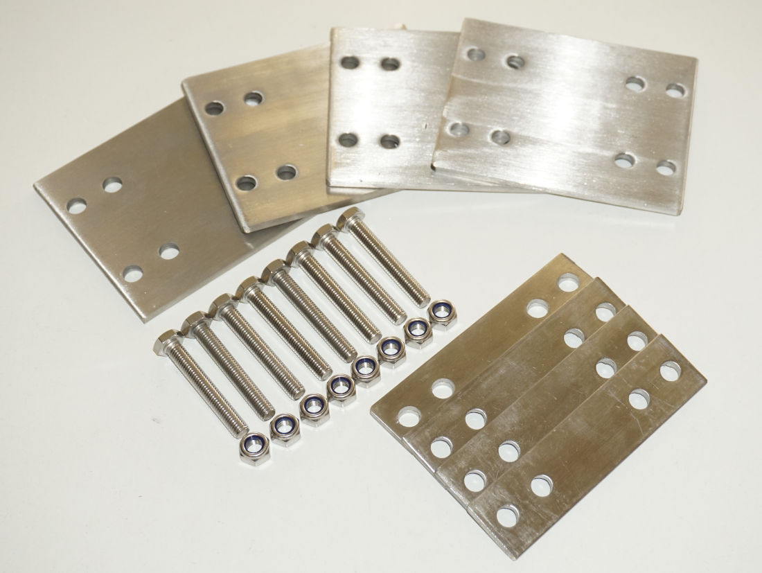 4er-Set Transfer-Montage-Platten 50 mm