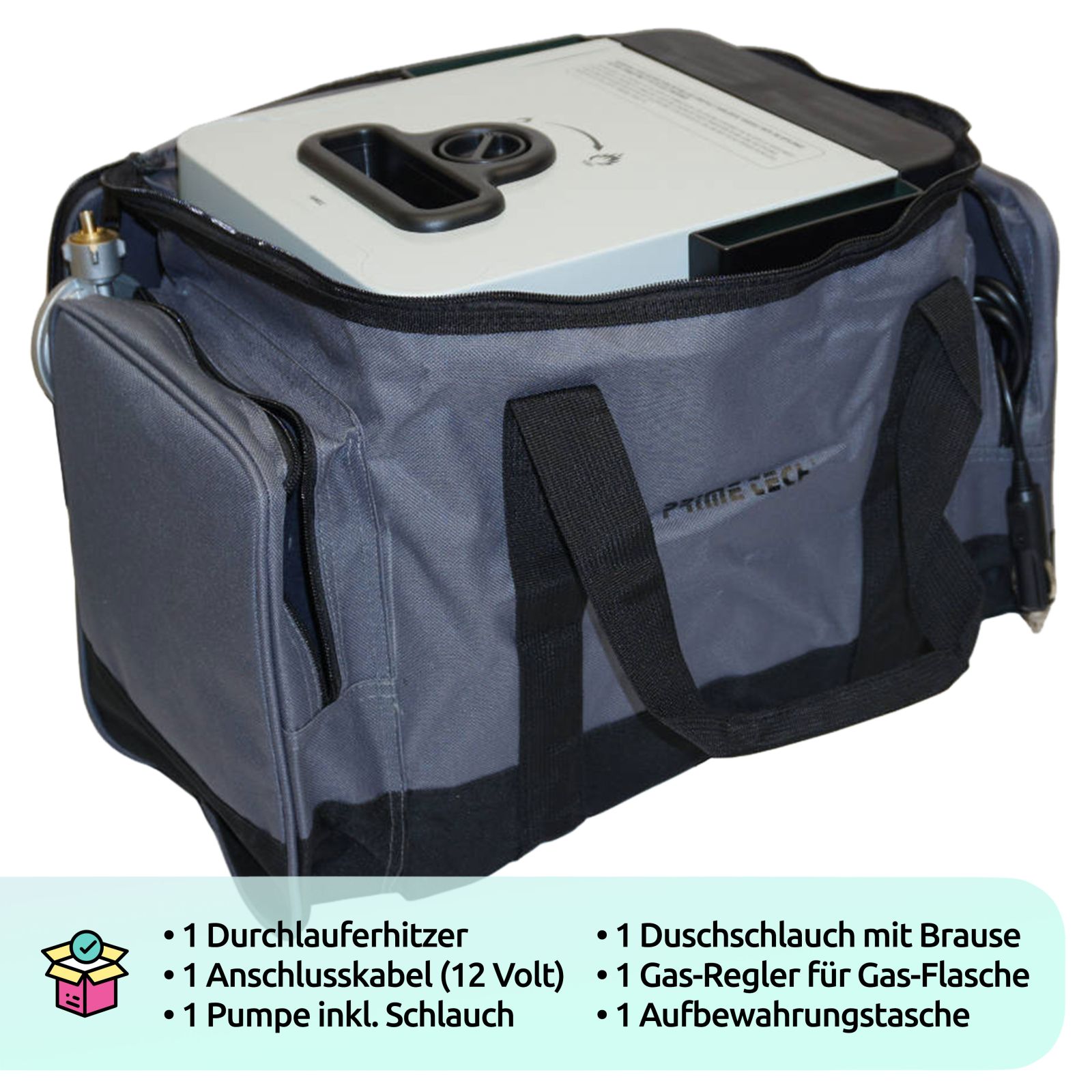 Camping Durchlauferhitzer (Gas-Betrieb)