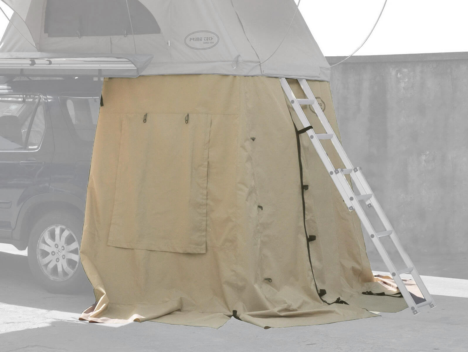 Vorzelt zum Autodachzelt Wasteland XL (beige)