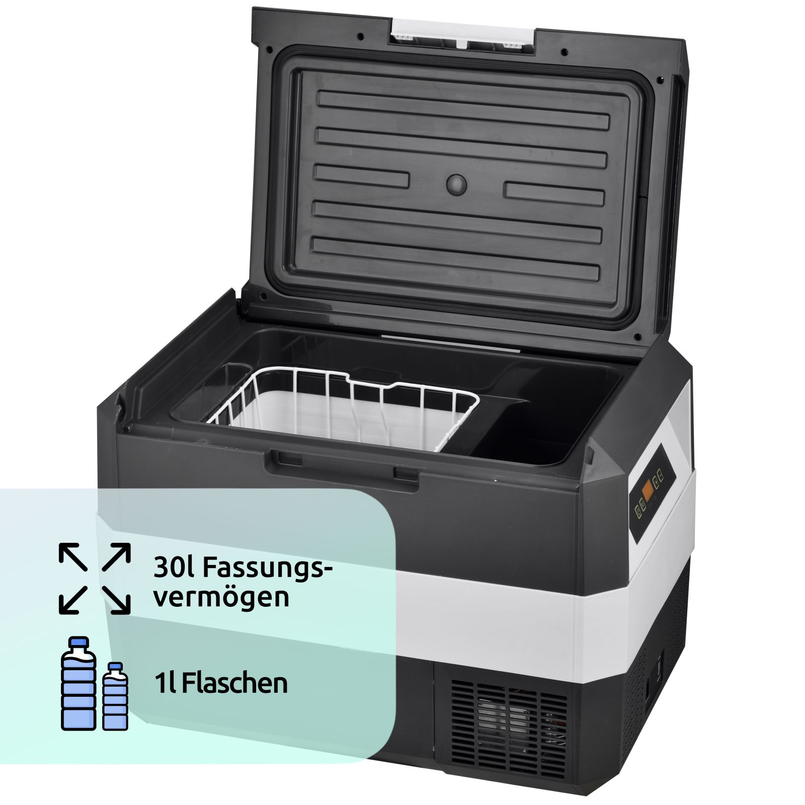 Kompressor-Kühlbox Eco-Line bis -22 °C, 12/24 V (30 l)