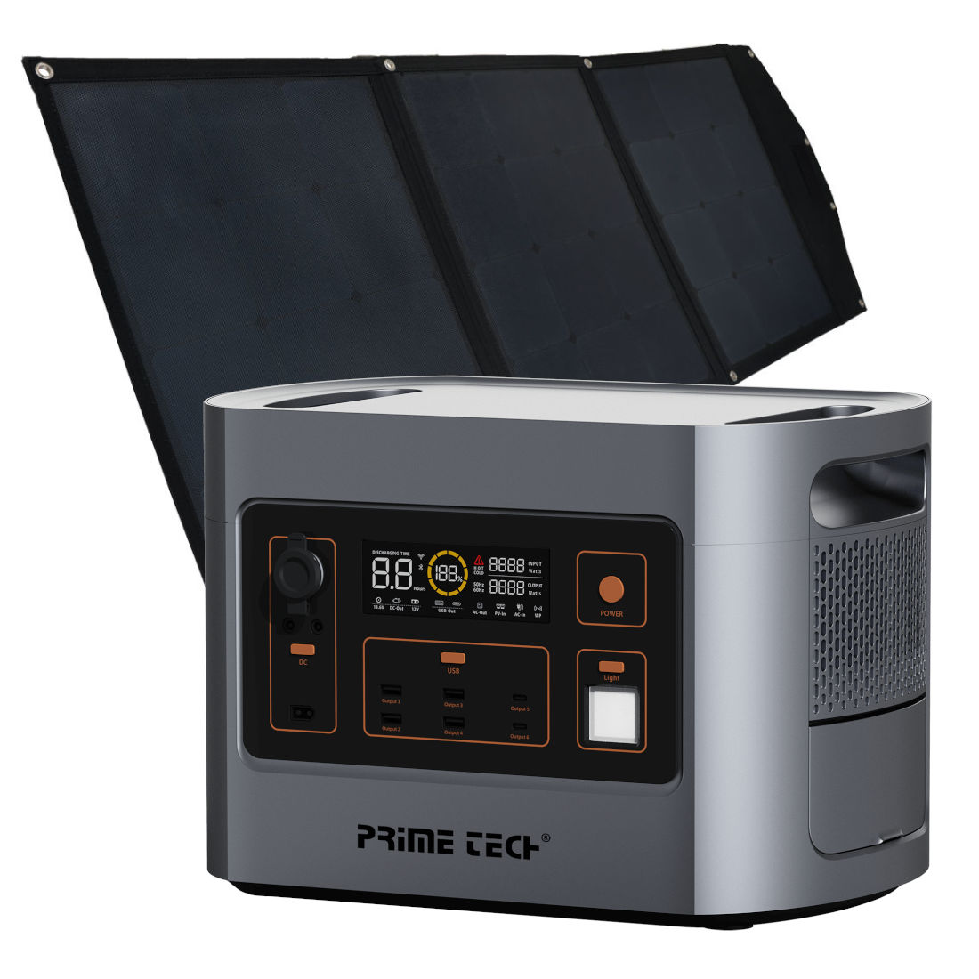 Powerstation (2200W) + Solarpanel