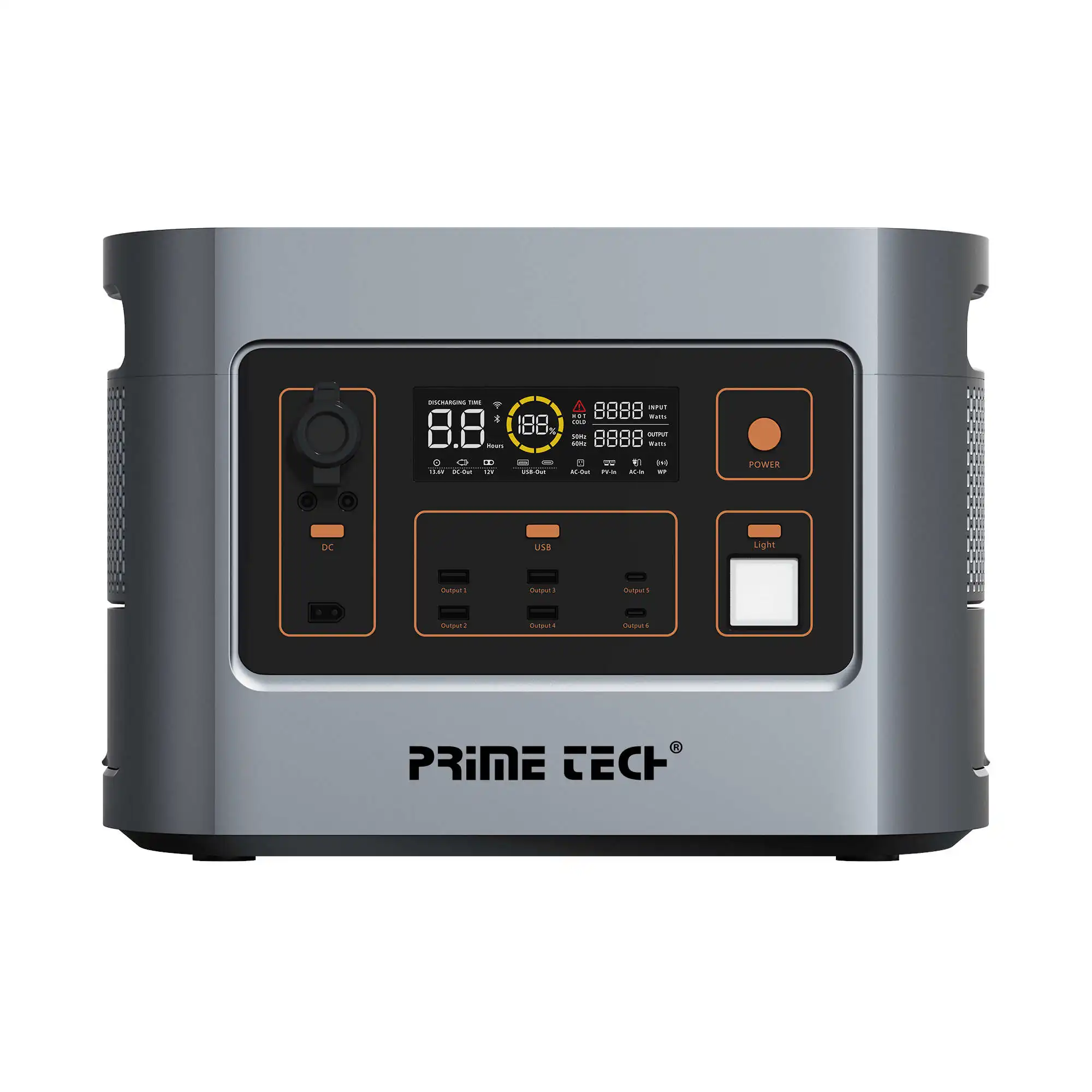Powerstation (2200W) mit Solarpanel