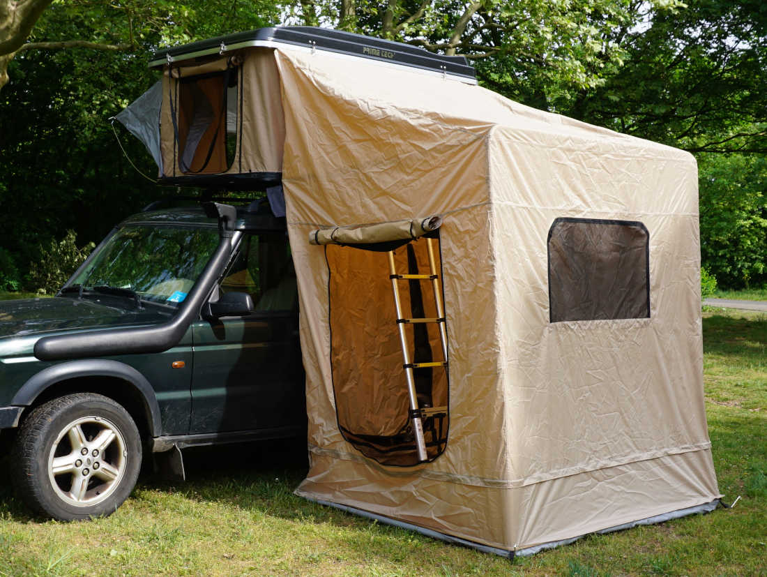 Vorzelt zum Autodachzelt Nevada (beige)