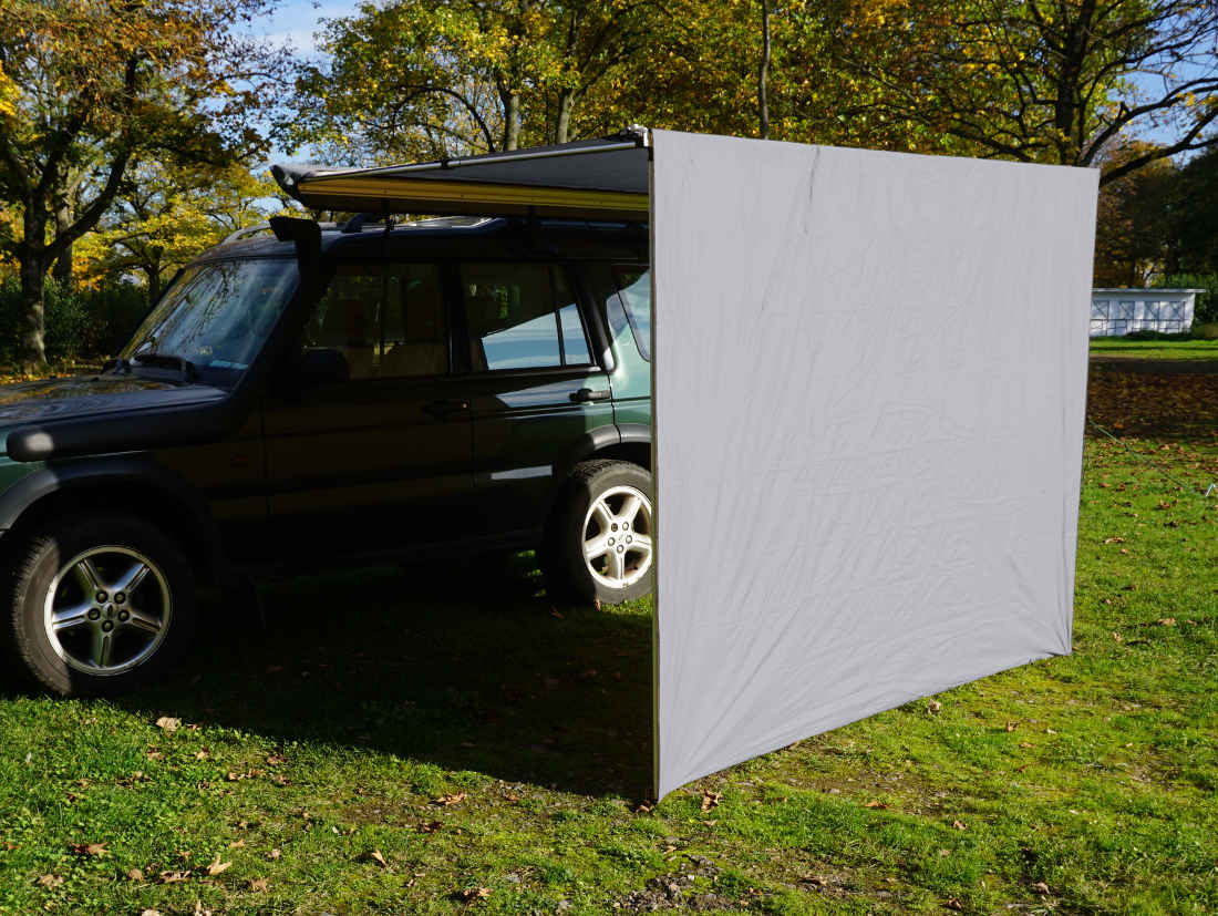 Tarp – Erweiterung zur Fahrzeug-Markise 200 cm, grau