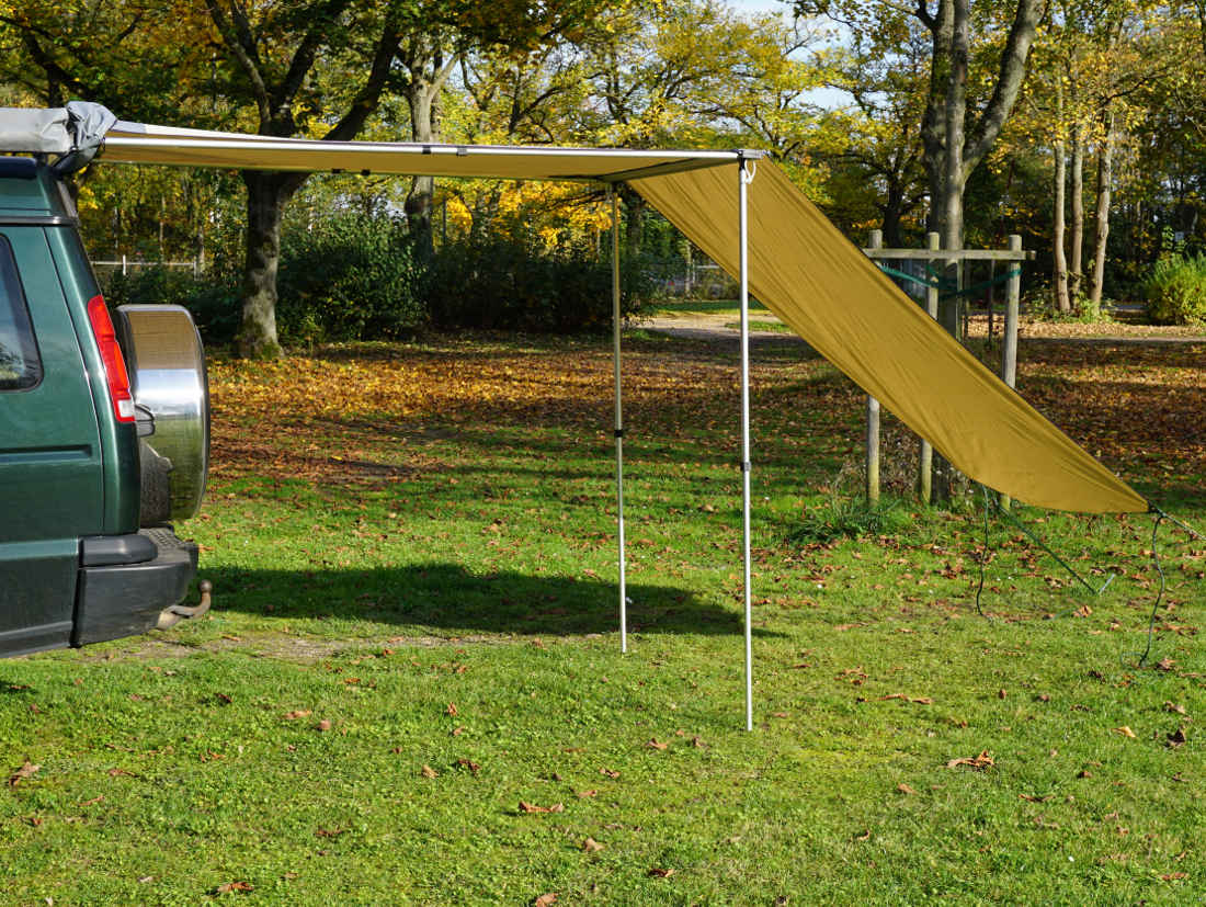 Tarp – Erweiterung zur Fahrzeug-Markise Base-Line