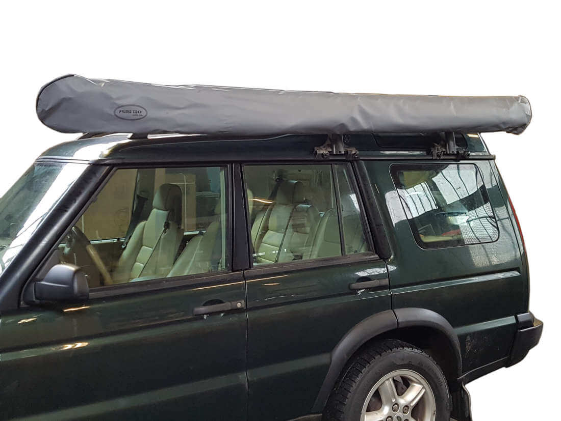 Fahrzeugmarkise 250cm Set mit Seitenwänden grün