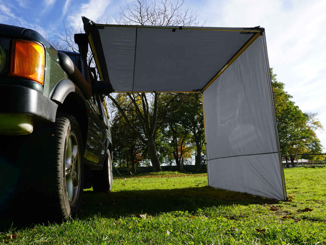 Tarp – Erweiterung zur Fahrzeug-Markise 200 cm, grau