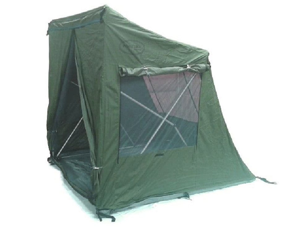 Anbauzelt 200x200x200 cm – Erweiterung zum Autodachzelt (grün)