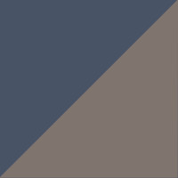 azur-blau / oliv-grün