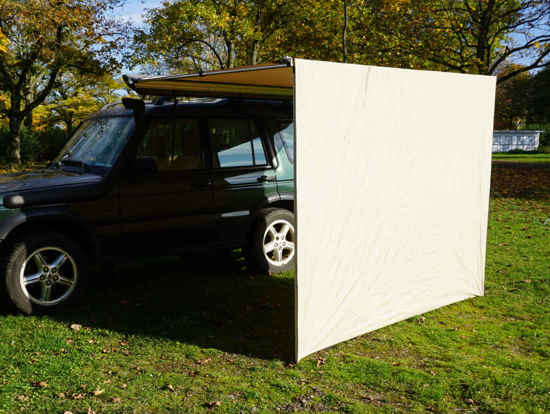 Tarp – Erweiterung zur Fahrzeug-Markise 250 cm, beige